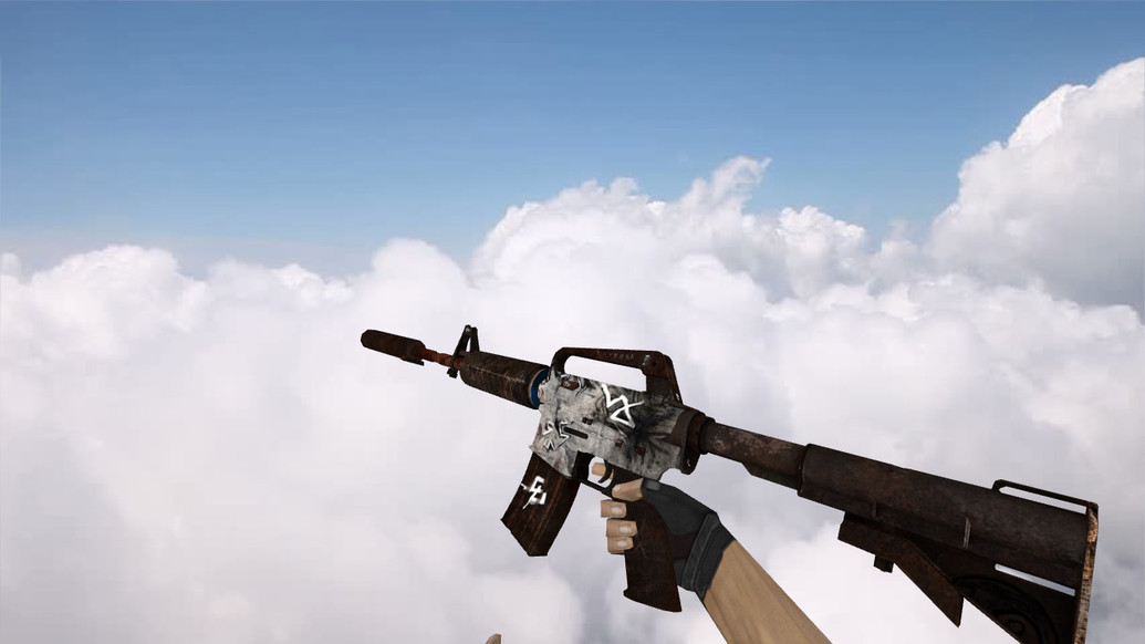 M4A1 Silent Spray для CS 1.6 — скриншот 1