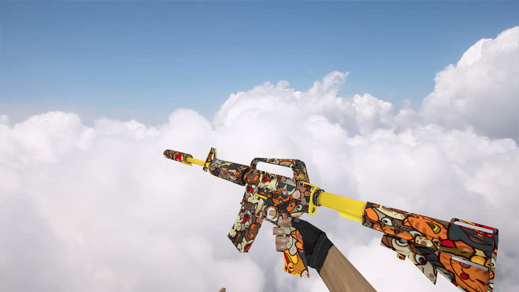M4A1 PawPaw для CS 1.6 — скриншот 1