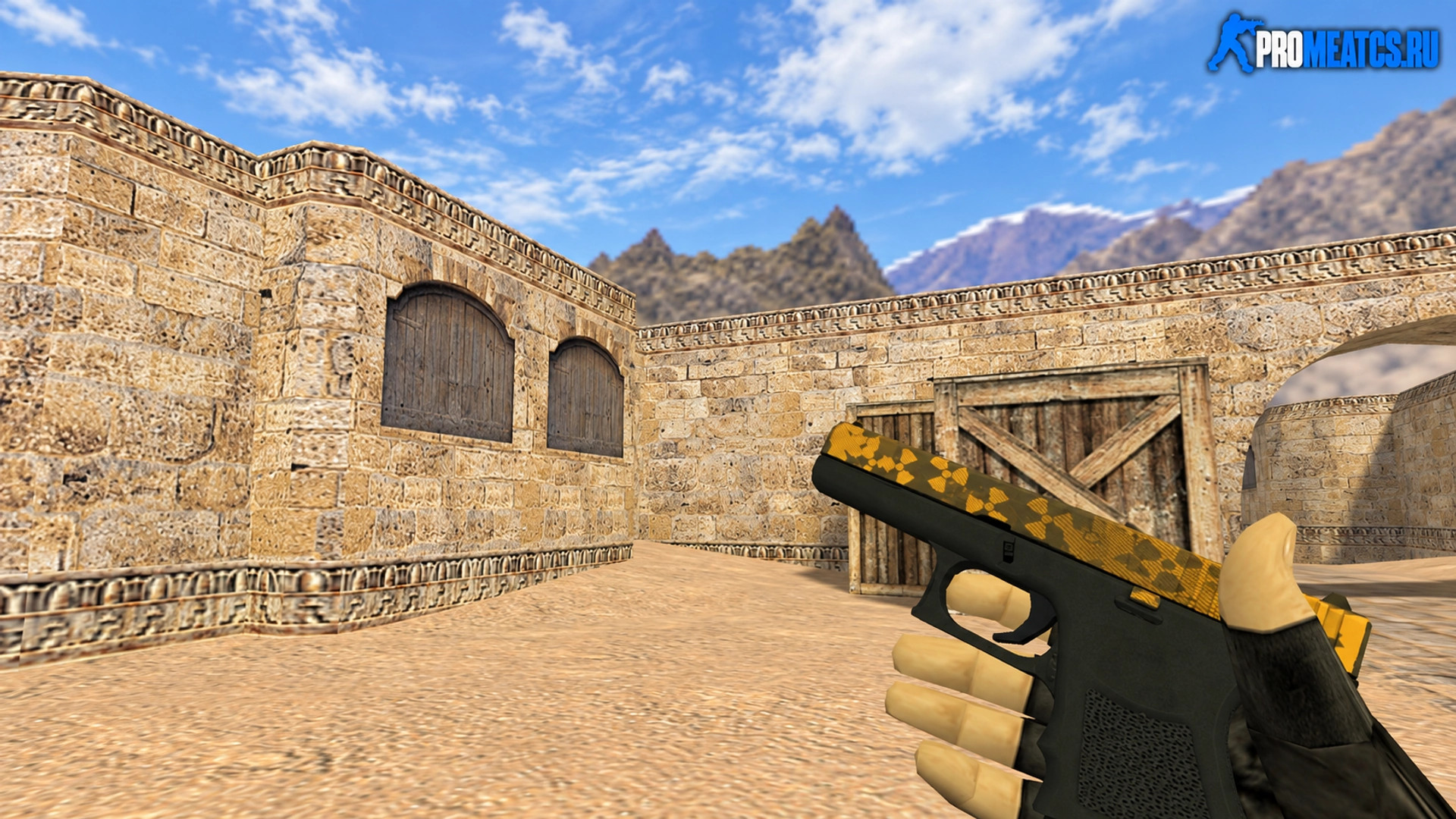 Модель Glock Реактор для CS 1.6 — скриншот 1