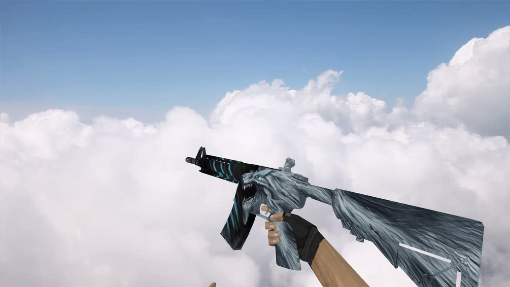 M4A4 Snowstorm для CS 1.6 — скриншот 1