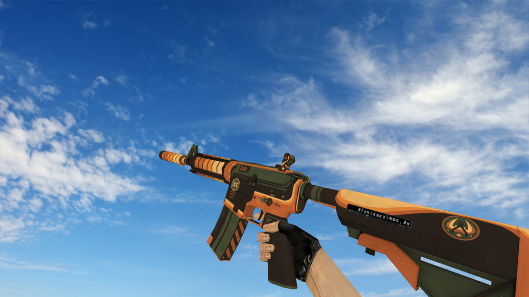 M4A4 Galactic Offensive для CS 1.6 — скриншот 1
