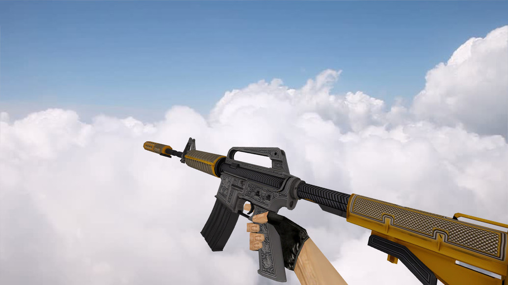 M4A1 Privy Councillor для CS 1.6 — скриншот 1