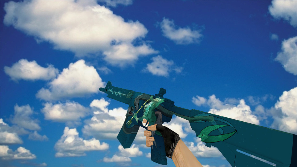 M4A4 | Посейдон для CS 1.6 — скриншот 1