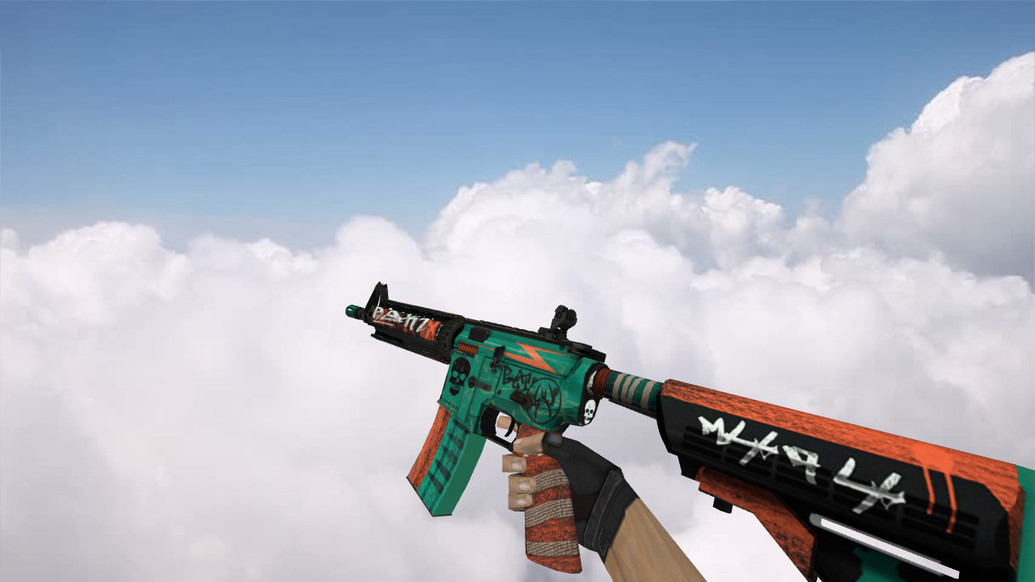 M4A4 Rekt для CS 1.6 — скриншот 1