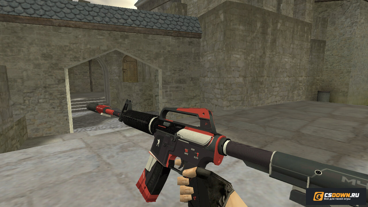 M4A1 | Сайрекс для CS 1.6 — скриншот 1