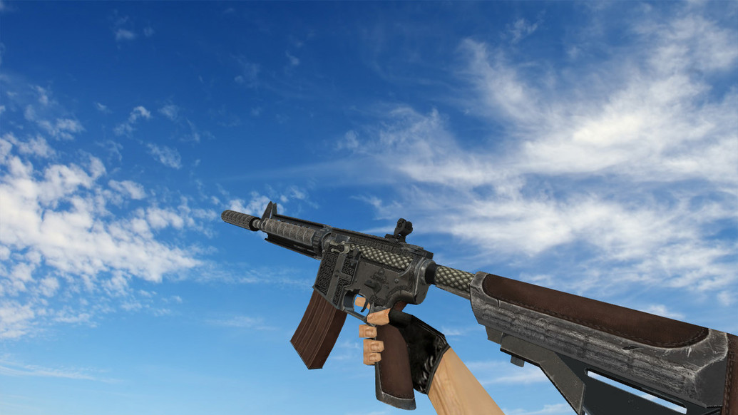 M4A4 Celtic Serpent для CS 1.6 — скриншот 1