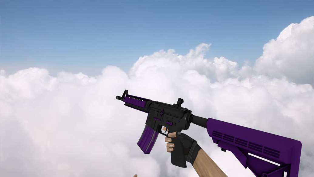 M4A4 | Ультрафиолет для CS 1.6 — скриншот 1