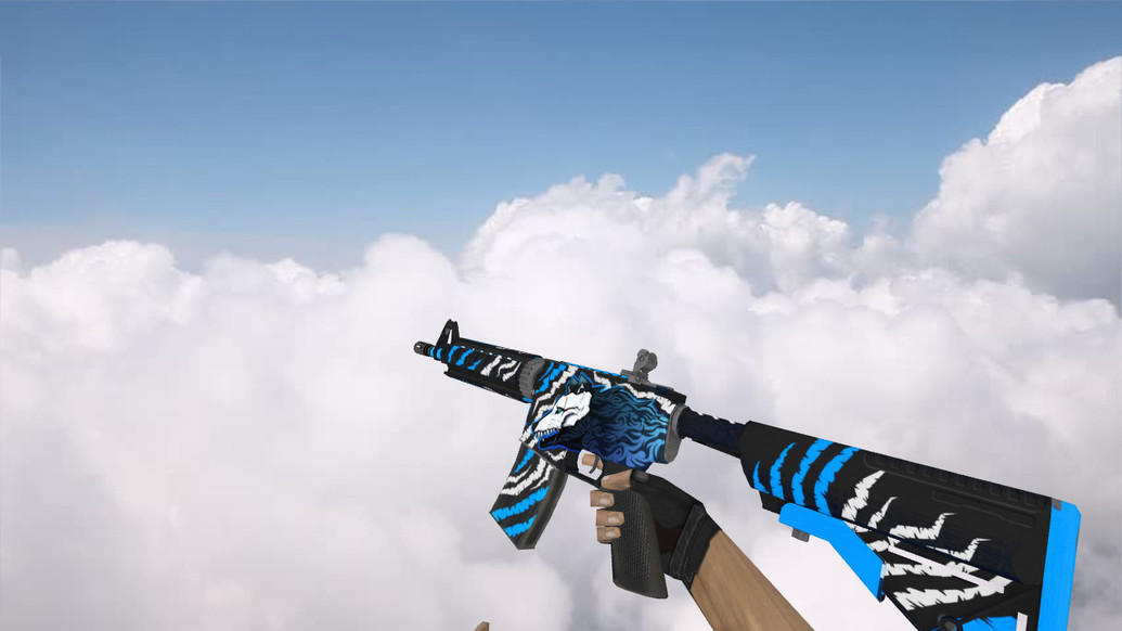 M4A4 Spiritual для CS 1.6 — скриншот 1