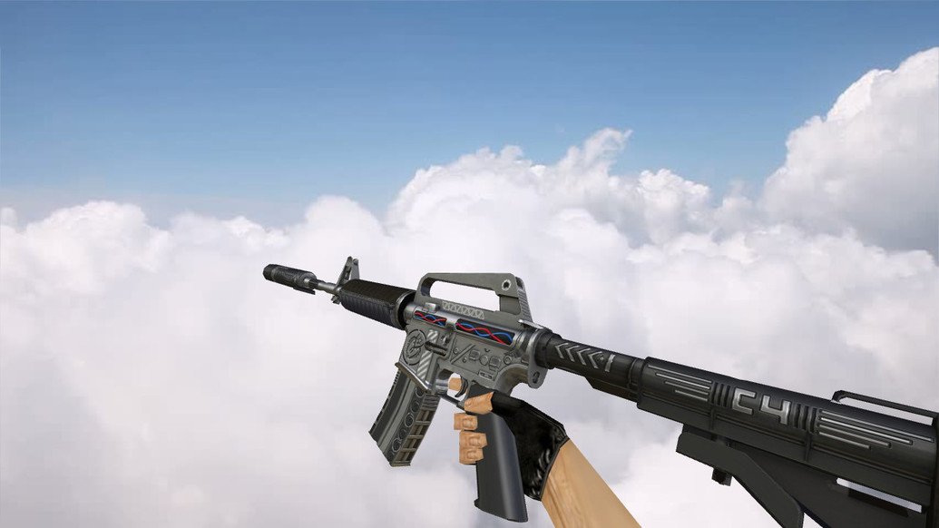 M4A1 Defuser со звуками для CS 1.6 — скриншот 1