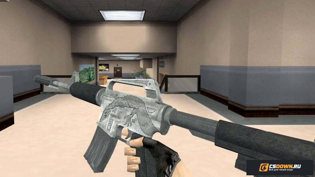 M4A1-S | Василиск для CS 1.6 — скриншот 1