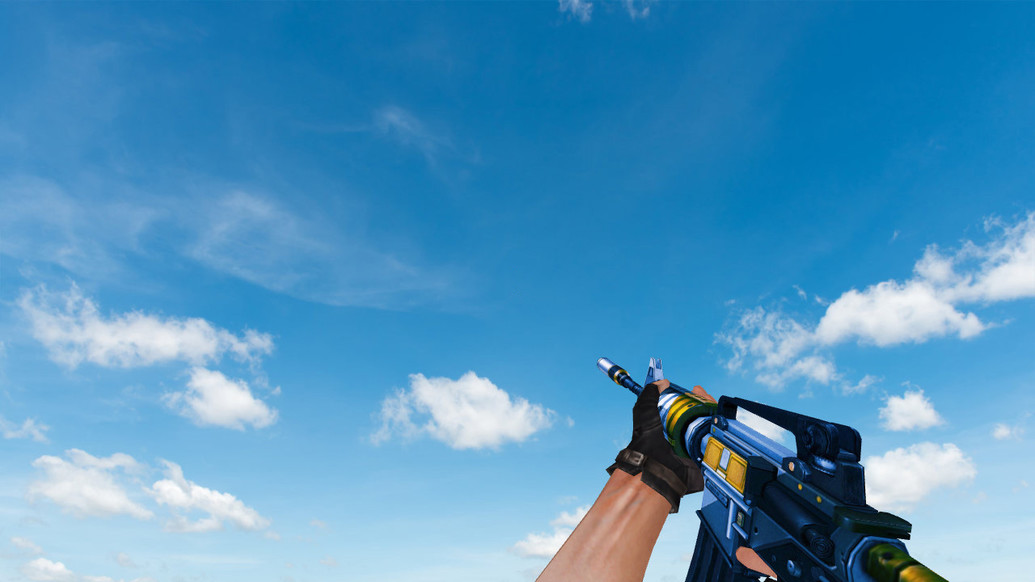 M4A1 Bercut для CS 1.6 — скриншот 1