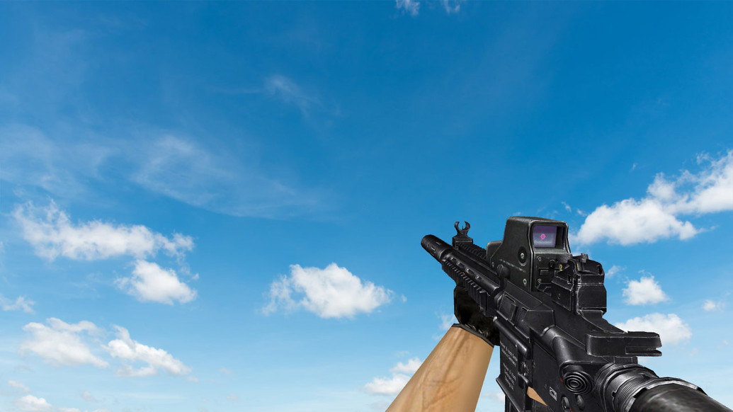 HK-417 EOTECH для CS 1.6 — скриншот 1
