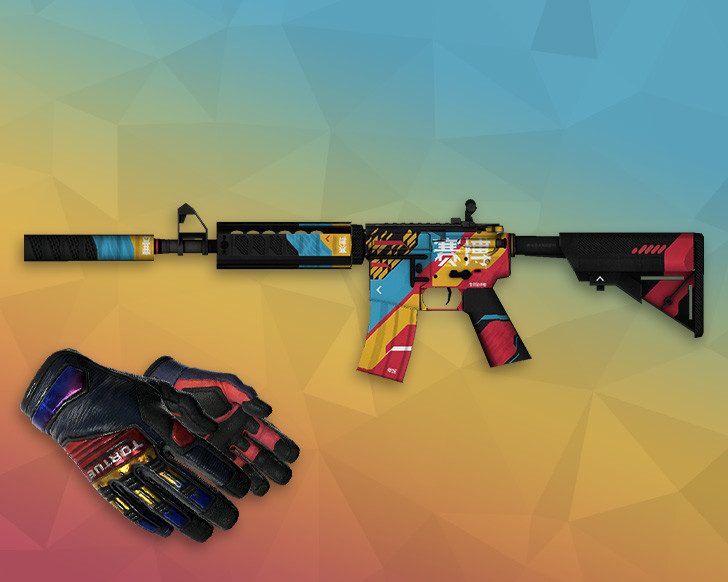 M4A4 «Кибербезопасность» Cyber Security для CS 1.6 — скриншот 1