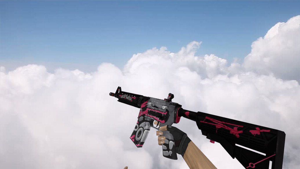 M4A4 Woop Woop для CS 1.6 — скриншот 1