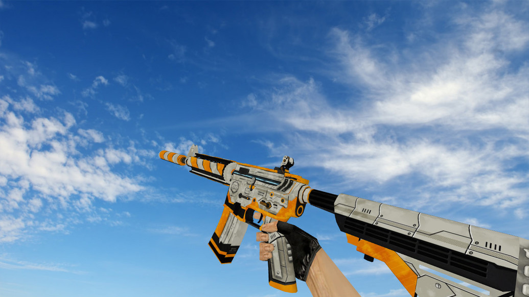 M4A4 Area 51 для CS 1.6 — скриншот 1