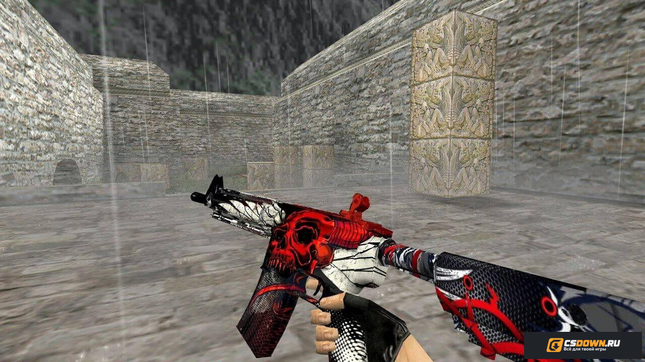 M4A4 | De Jackal для CS 1.6 — скриншот 1