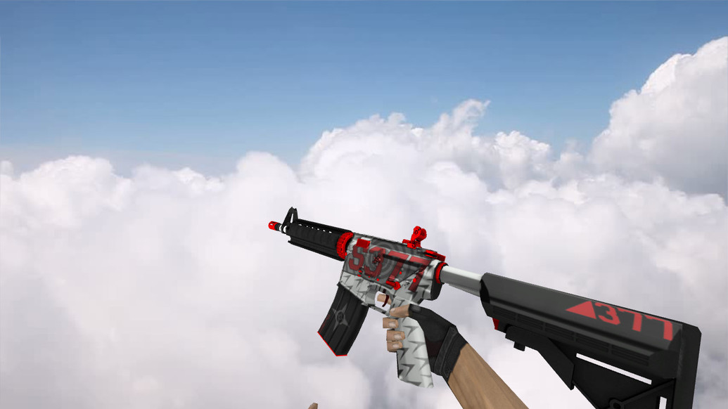 M4A4 Skar для CS 1.6 — скриншот 1