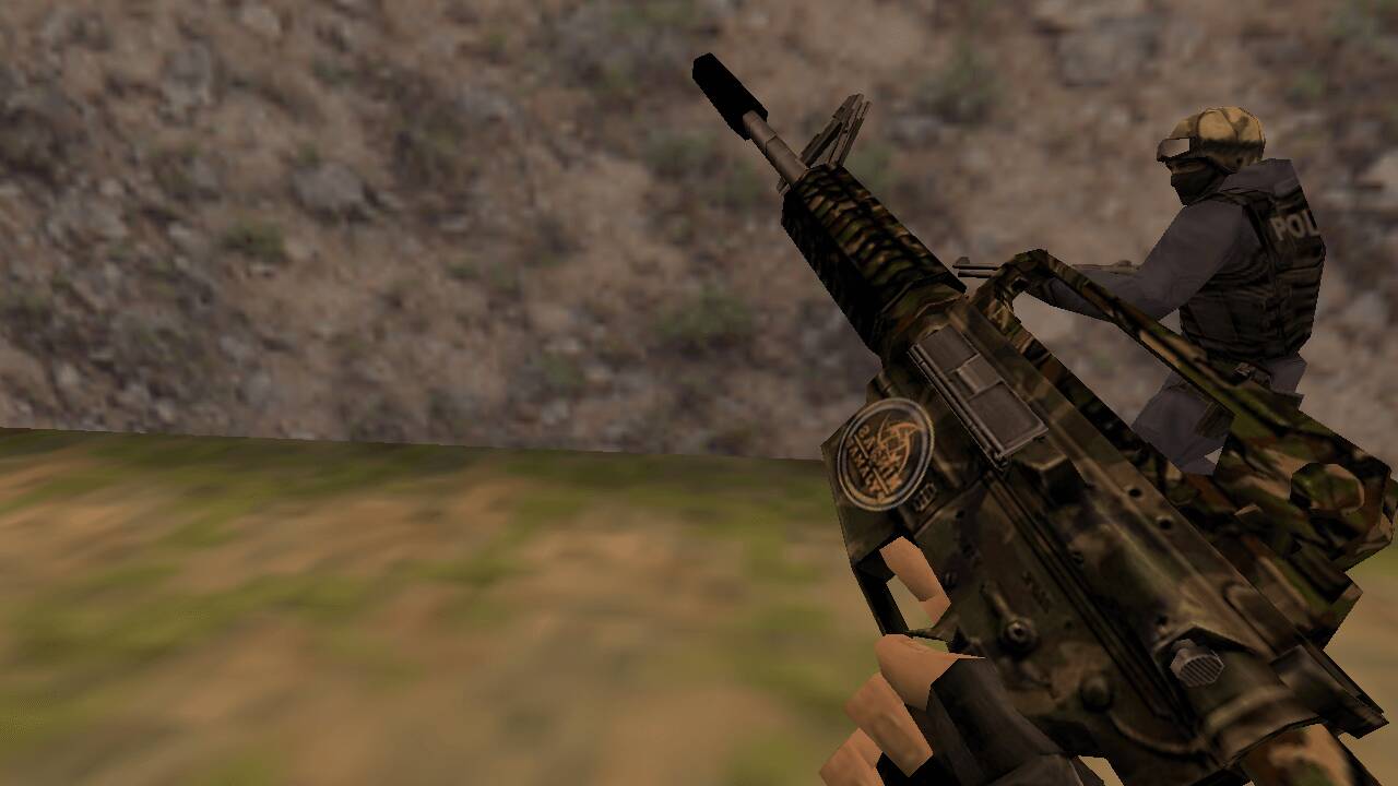 M4A1 | Forest | Лес для CS 1.6 — скриншот 1