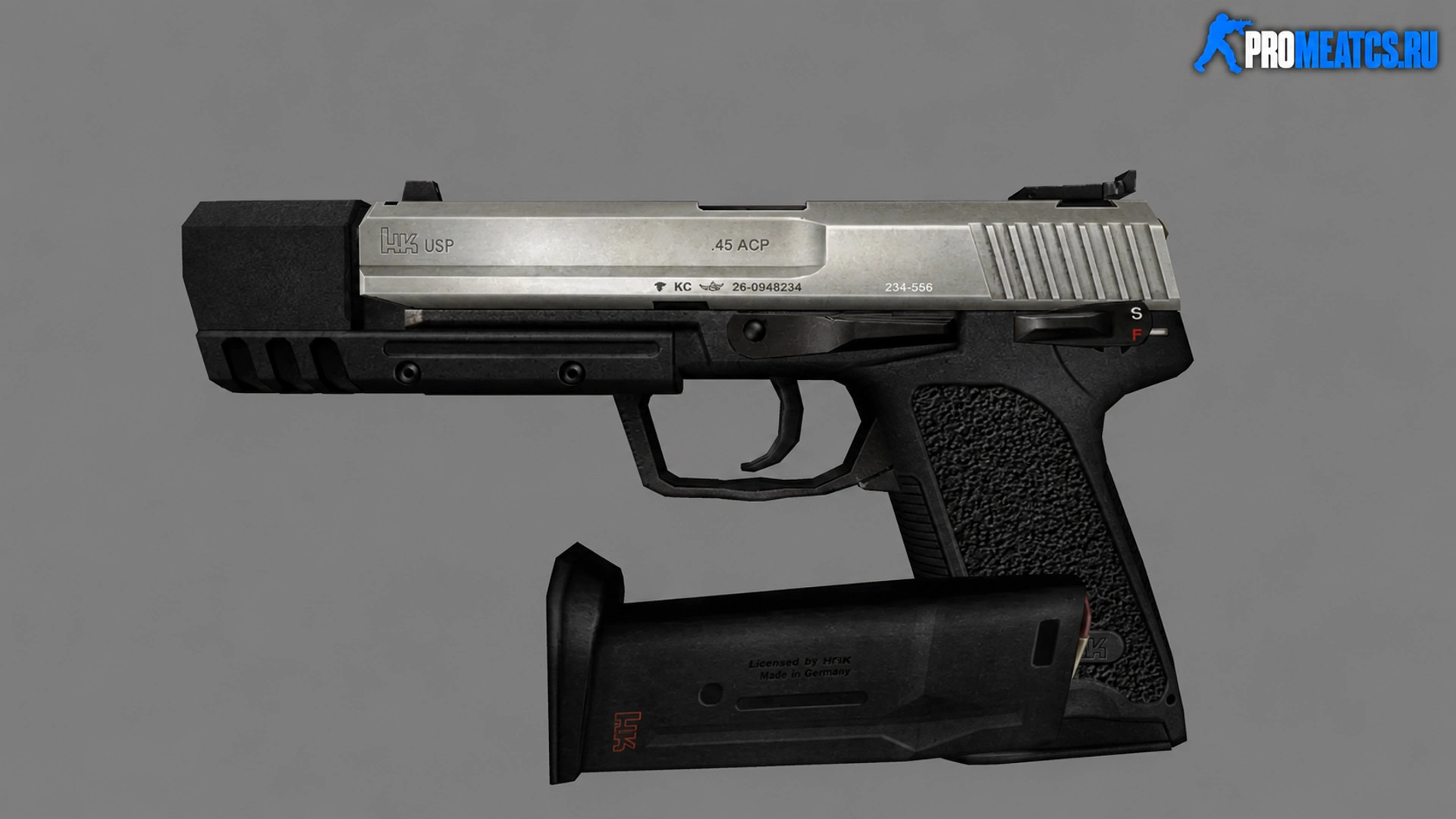 Модель P228 «Match» для CS 1.6 — скриншот 1