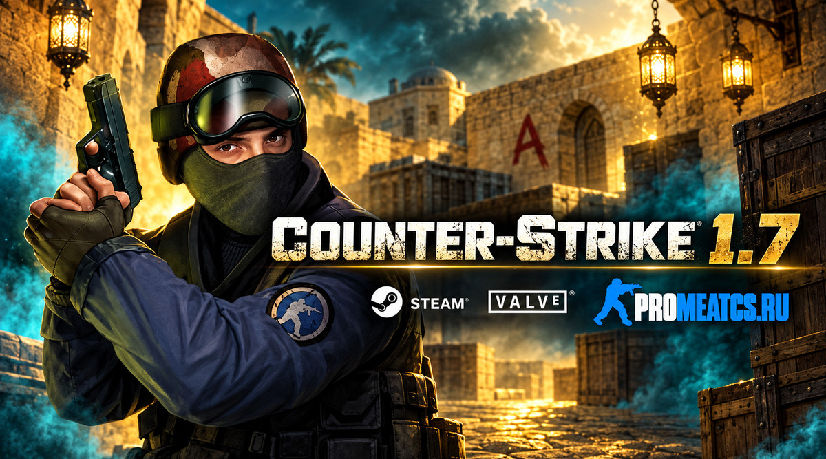 CS 1.7 на ПК - Сборка КС 1.7 — скриншот 1