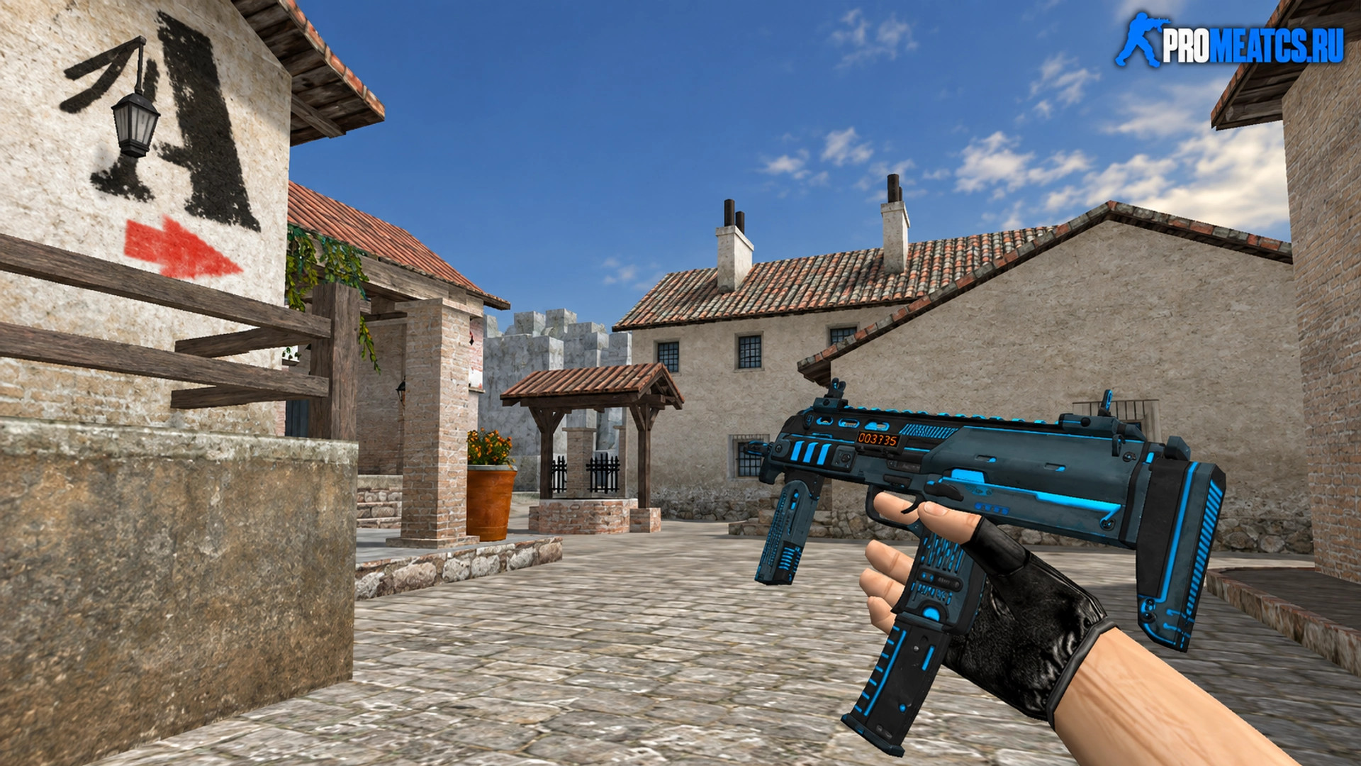 Модель MP7 Plasmax для CS 1.6 — скриншот 1