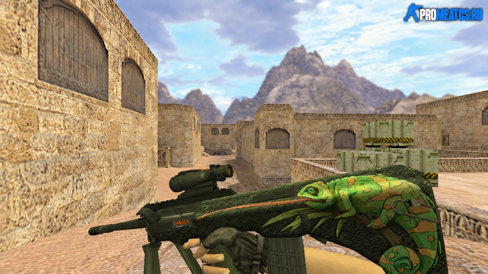 Модель AUG Хамелеон для CS 1.6 — скриншот 1