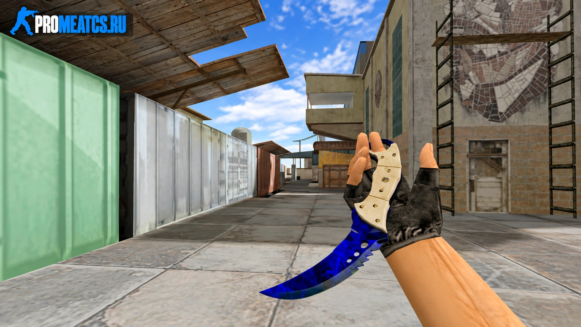 Модель ножа Коготь «Волны» для CS 1.6 — скриншот 1