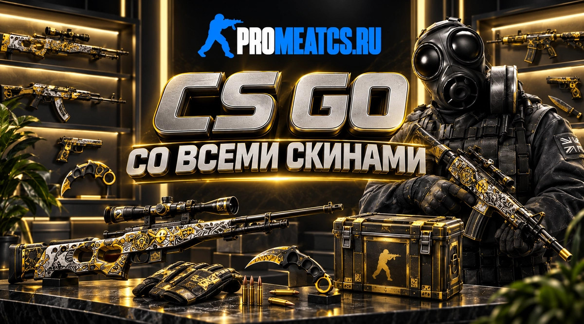 CS GO со всеми скинами - КС ГО скины внутри — скриншот 1