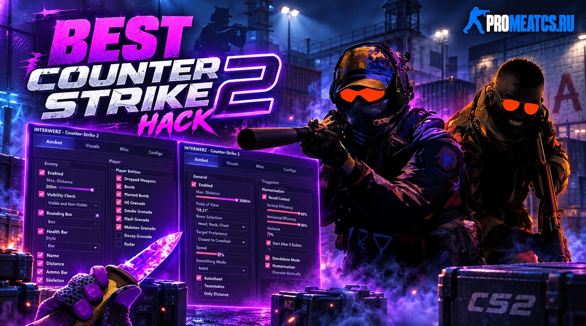 Чит Memesense для CS 2 Crack - Rage чит с настроенным CFG — скриншот 1