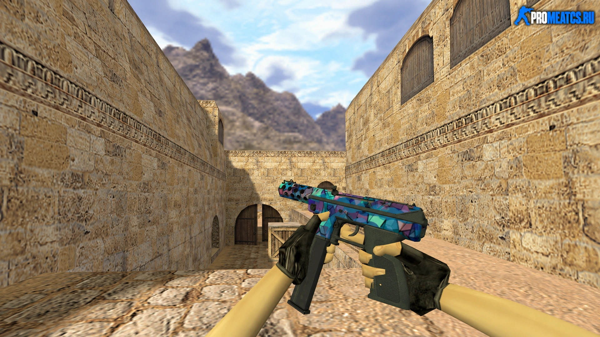 Модель TEC-9 «Кубикс» для CS 1.6 — скриншот 1