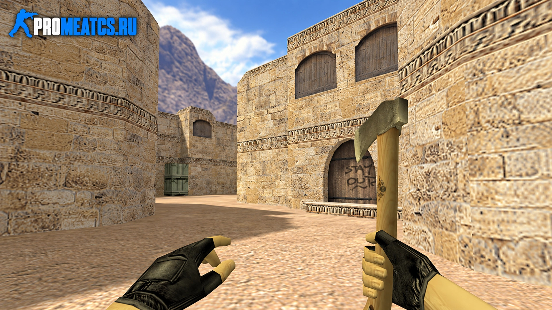 Модель «Топор» для CS 1.6 — скриншот 1