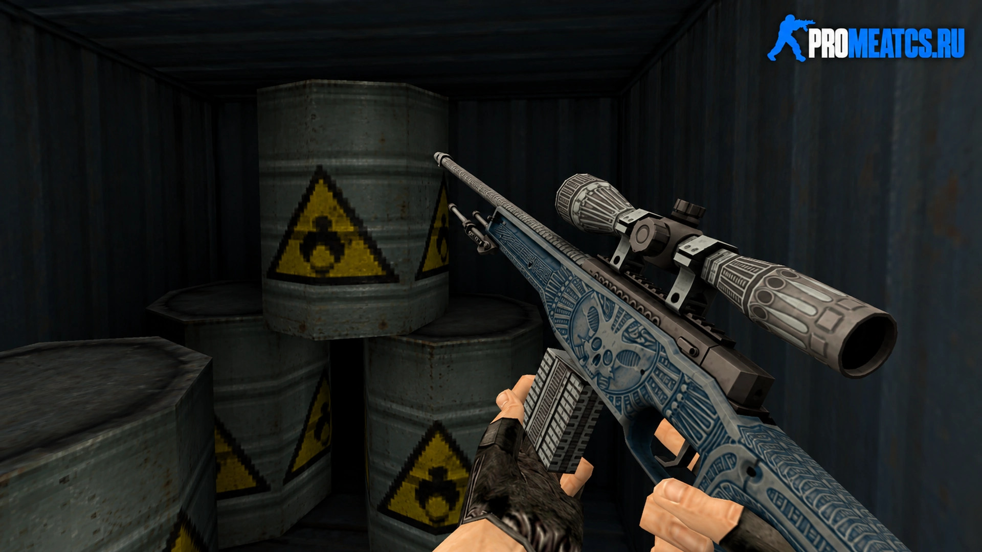 Модель AWP «Экзоскелет» для CS 1.6 — скриншот 1