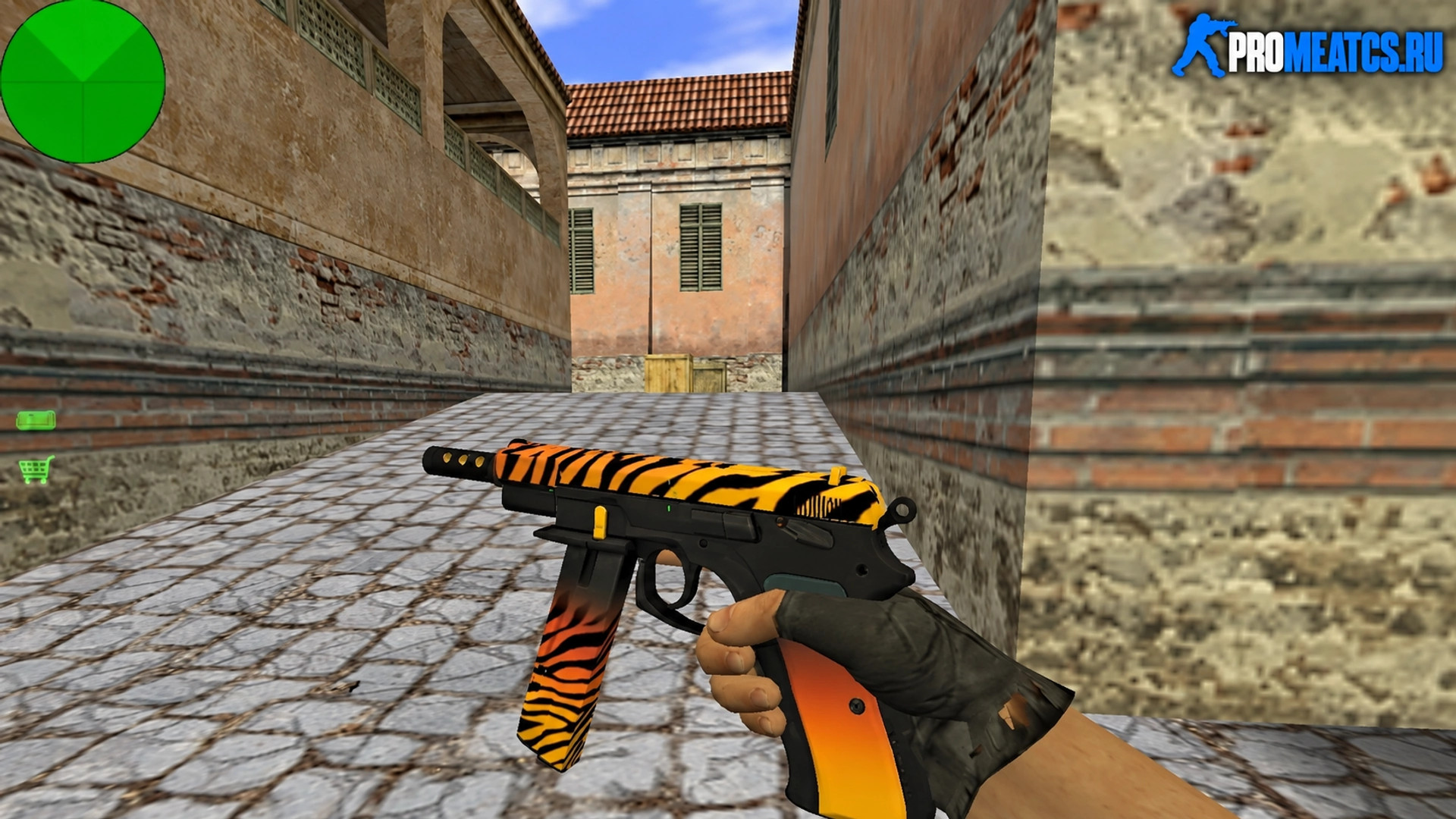 Модель CZ-75 Auto «Tigris» для CS 1.6 — скриншот 1