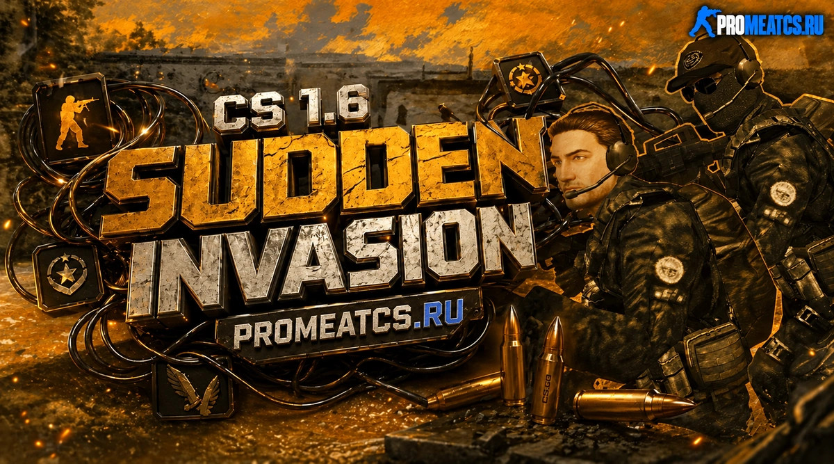 CS 1.6 (КС 1.6) Sudden Invasion — скриншот 1