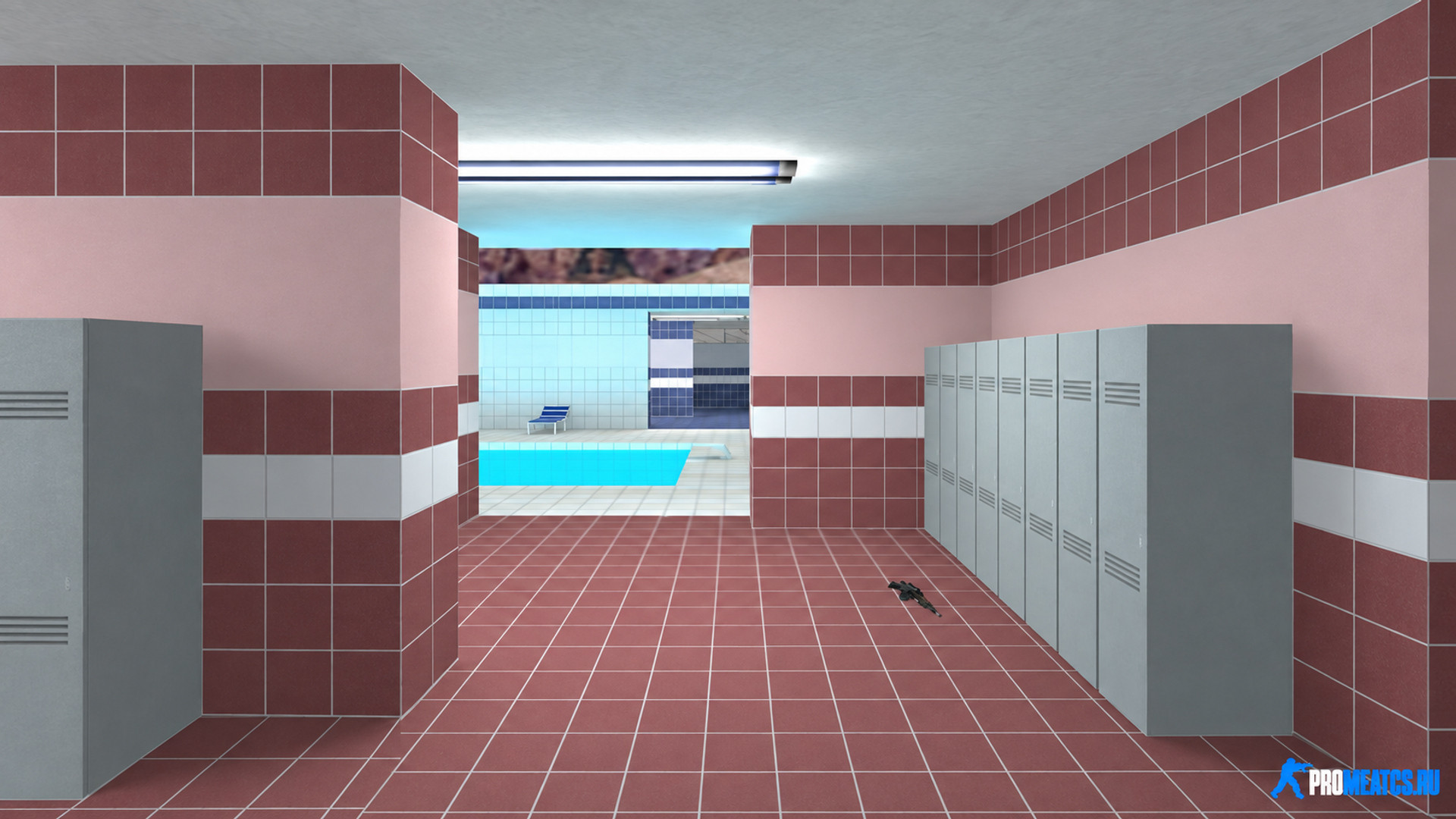 Карта «fy_pool_day» для CS 1.6 — скриншот 1