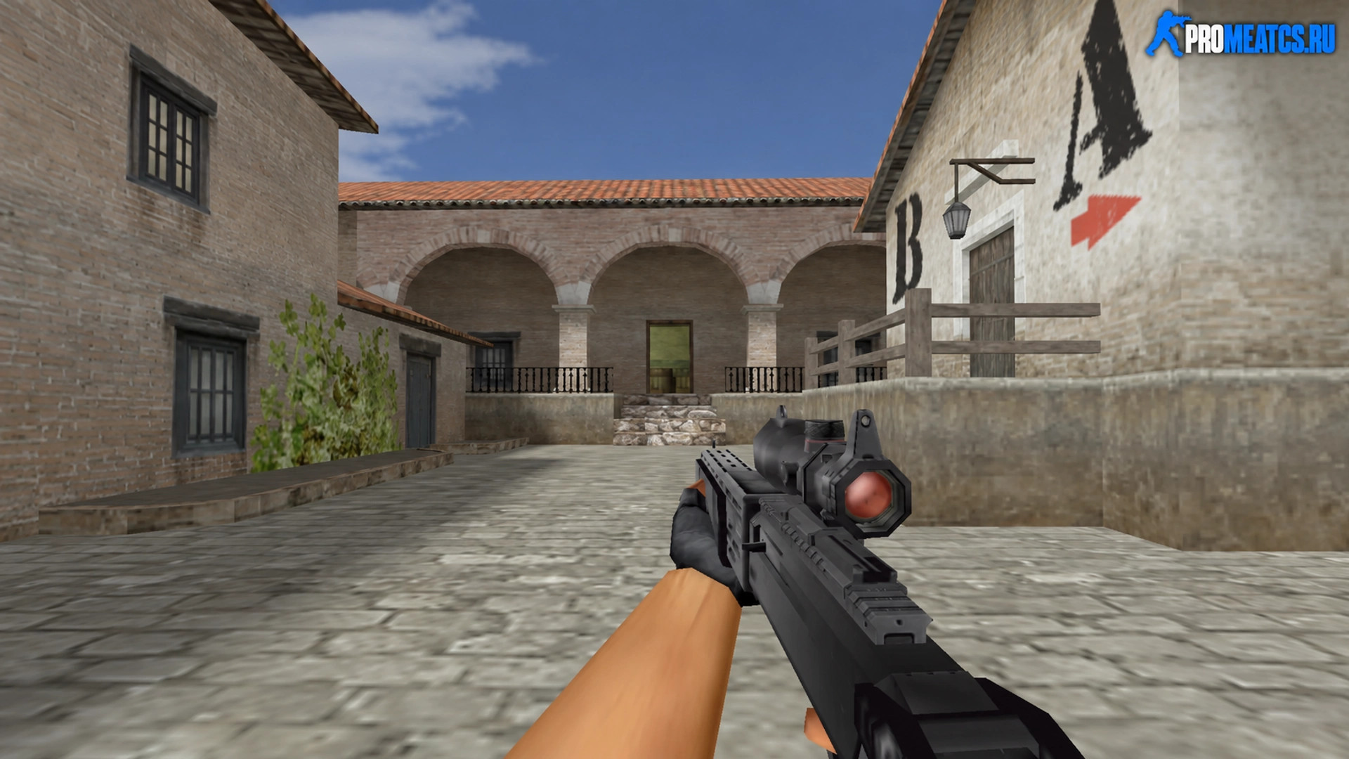 Модель XM1014 с прицелом для CS 1.6 — скриншот 1
