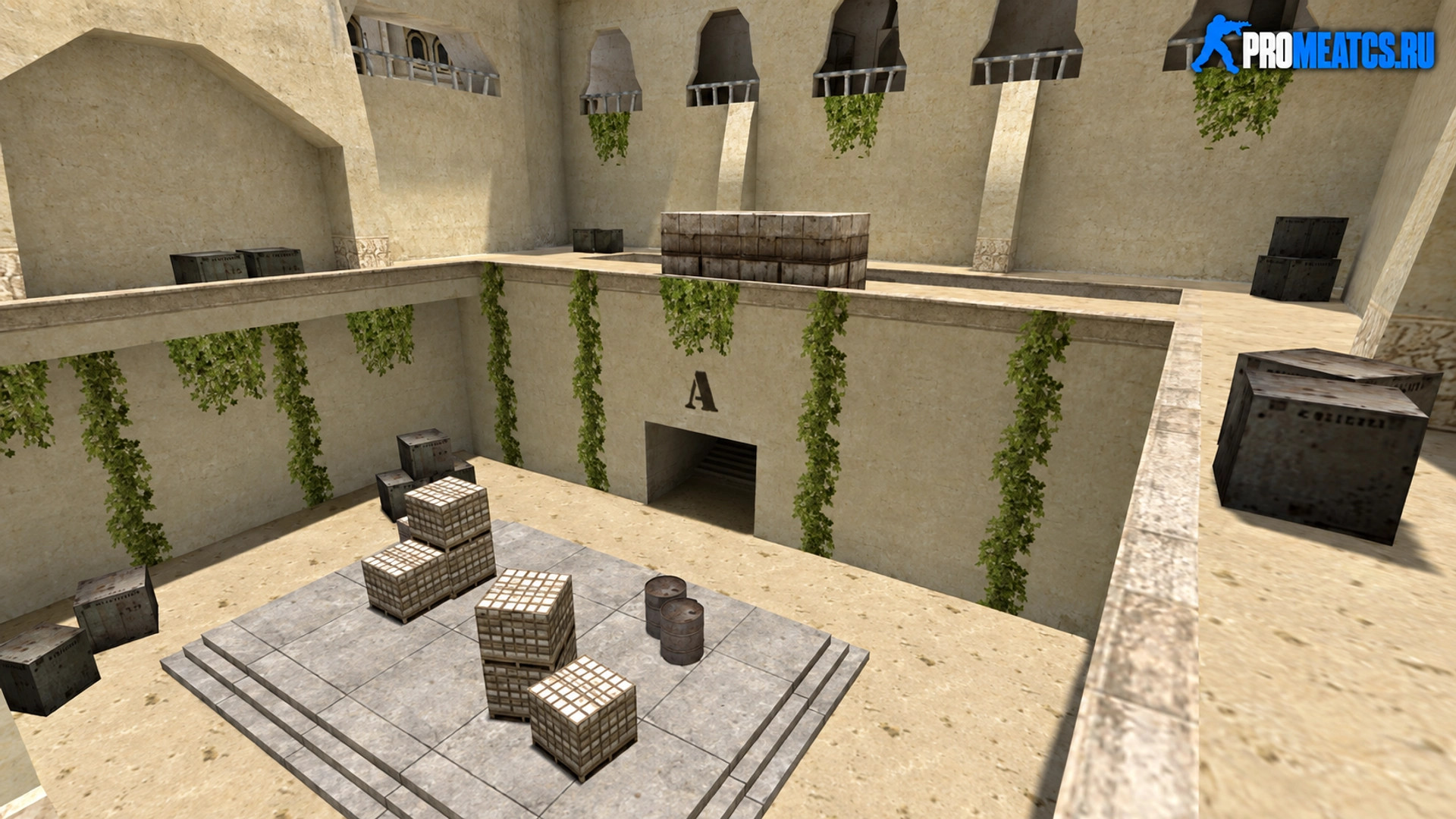 Карта «de_anarchy_csgo» для CS 1.6 — скриншот 1