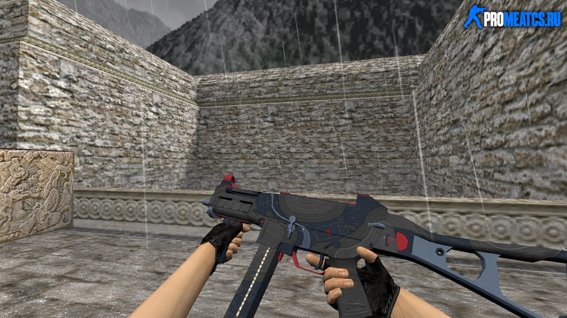 Модель HD UMP-45 «Briefing» для CS 1.6 — скриншот 1