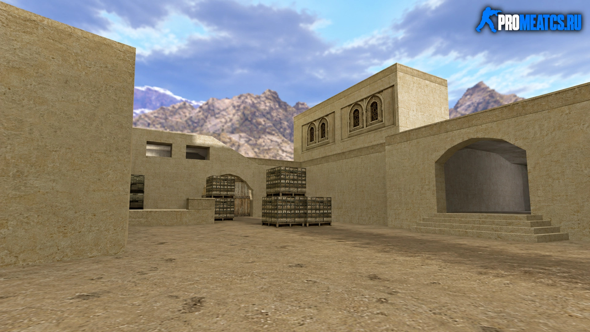 Карта «de_dust_x_version_csgo» для CS 1.6 — скриншот 1