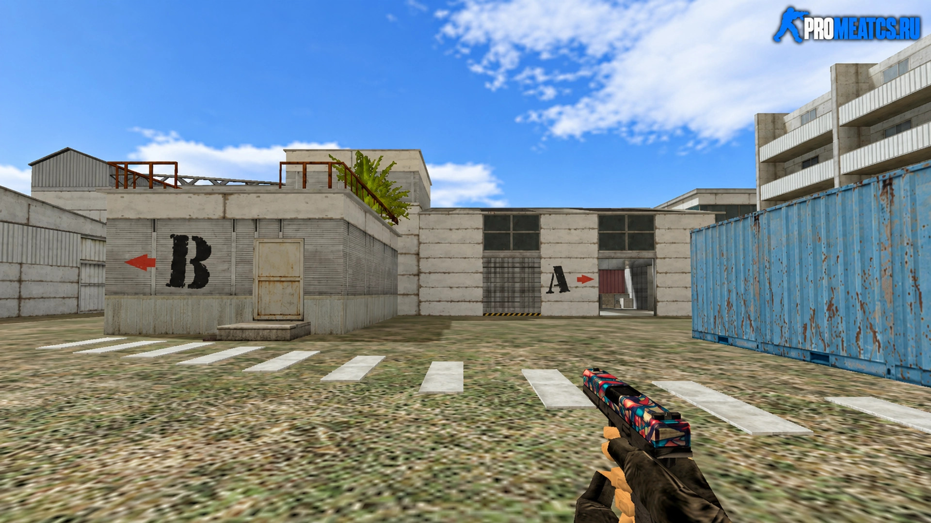 Модель Glock Tri-strike для CS 1.6 — скриншот 1