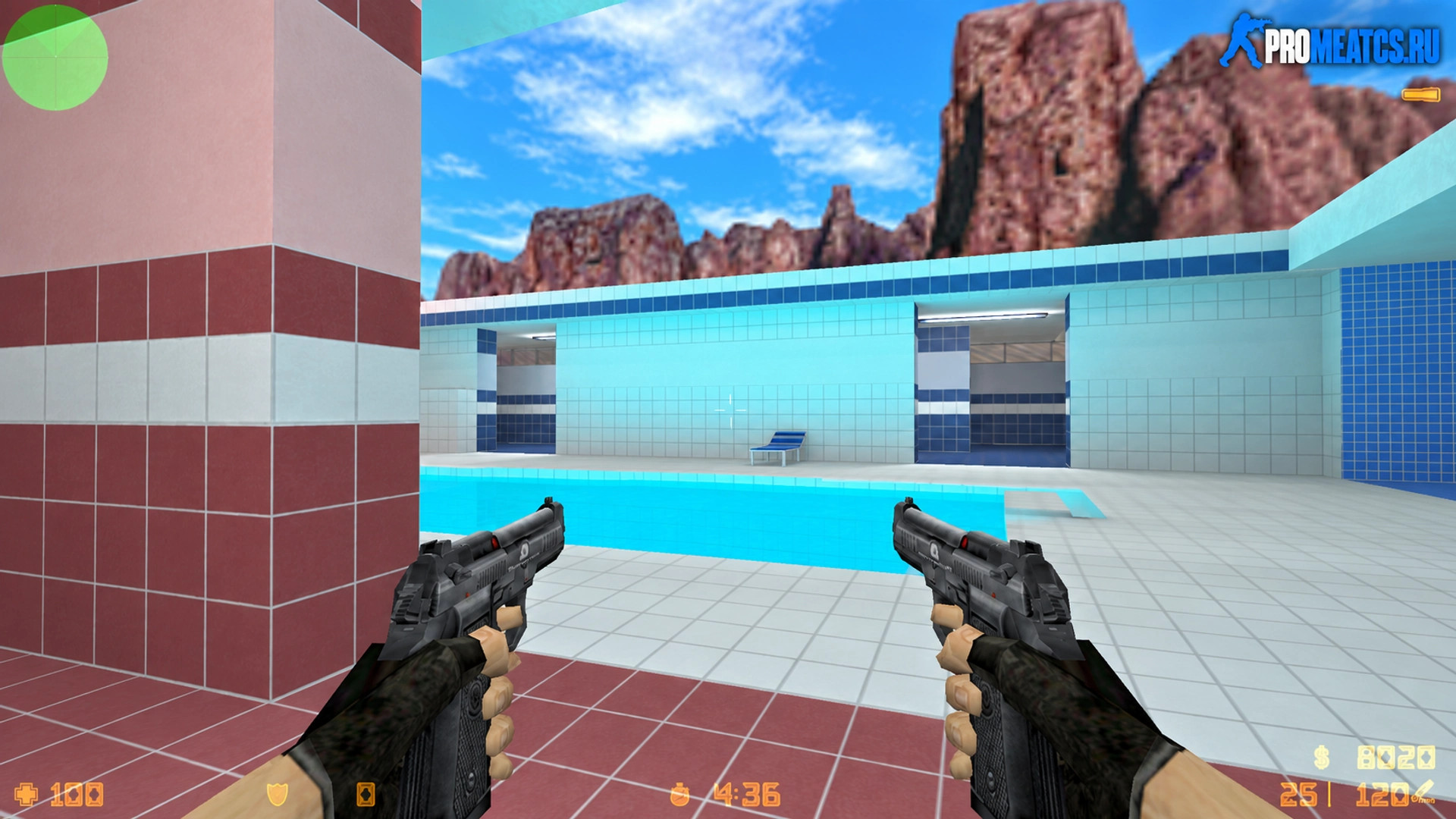Модель Стандартный Dual Elites для CS 1.6 — скриншот 1