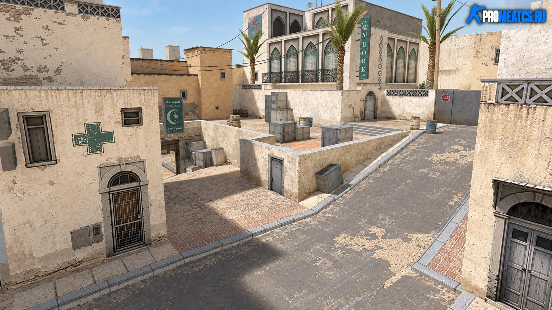 Карта «CS:GO Dust2 2017+» для CS 1.6 — скриншот 1
