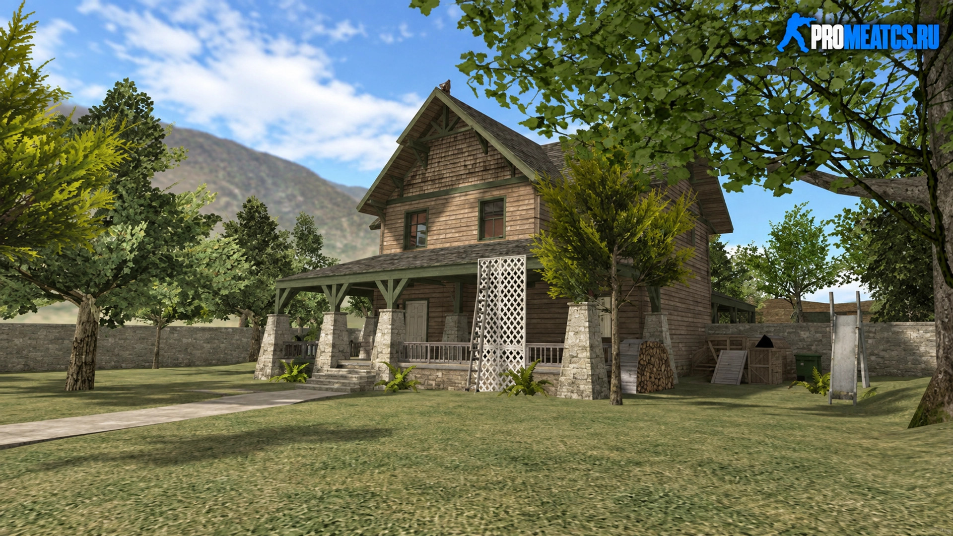 Карта «de_safehouse_csgo» для CS 1.6 — скриншот 1