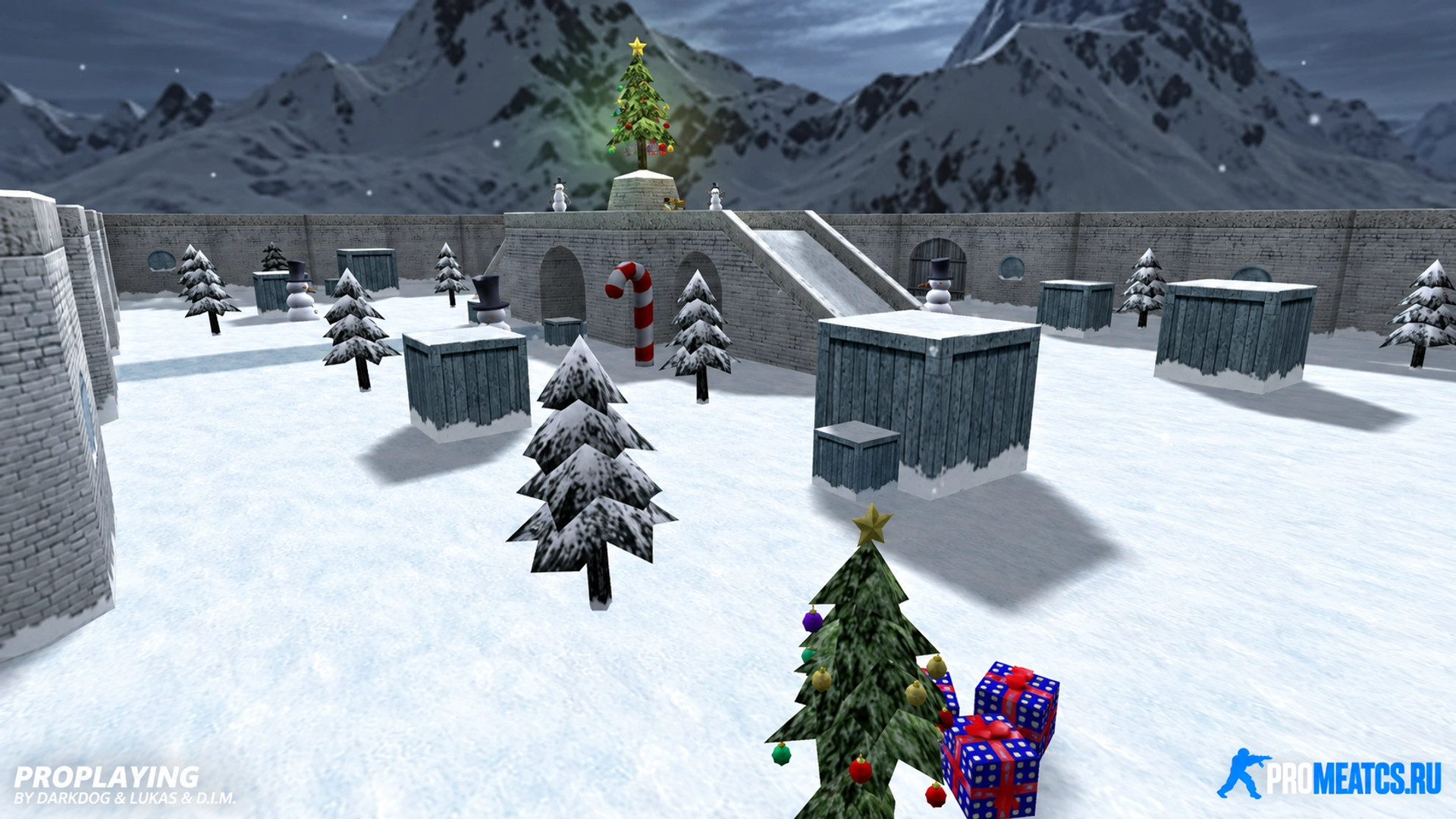 Карта «Awp_India_Christmast» для CS 1.6 — скриншот 1