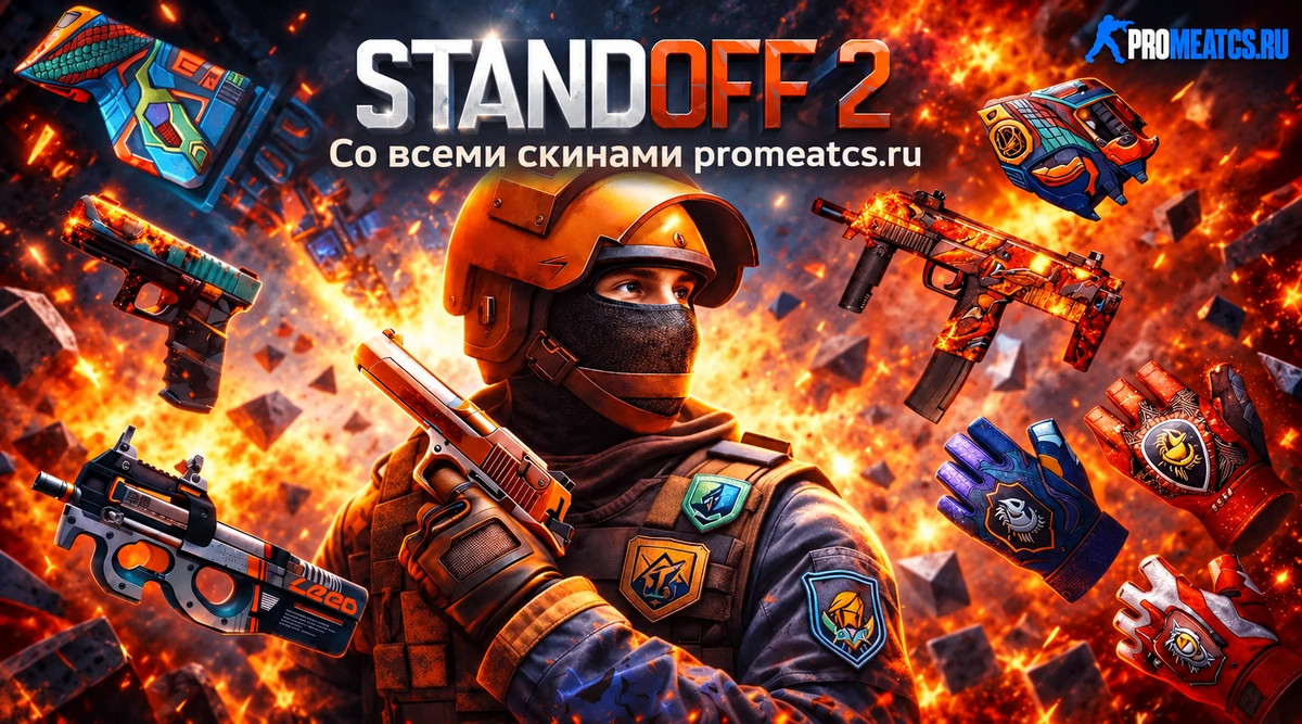 StandOFF 2 (СтандОФФ 2) со всеми скинами — скриншот 1
