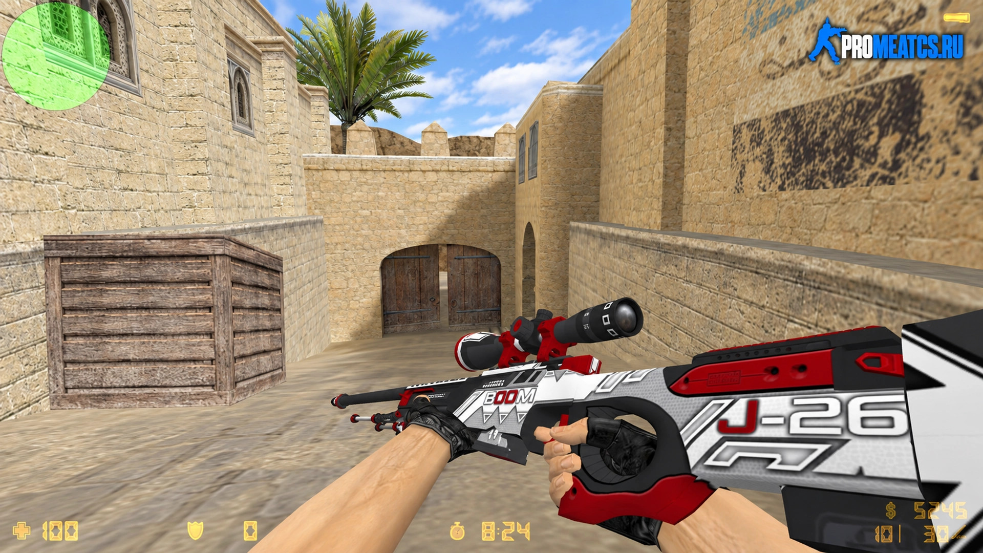 Модель AWP «Booster» для CS 1.6 — скриншот 1