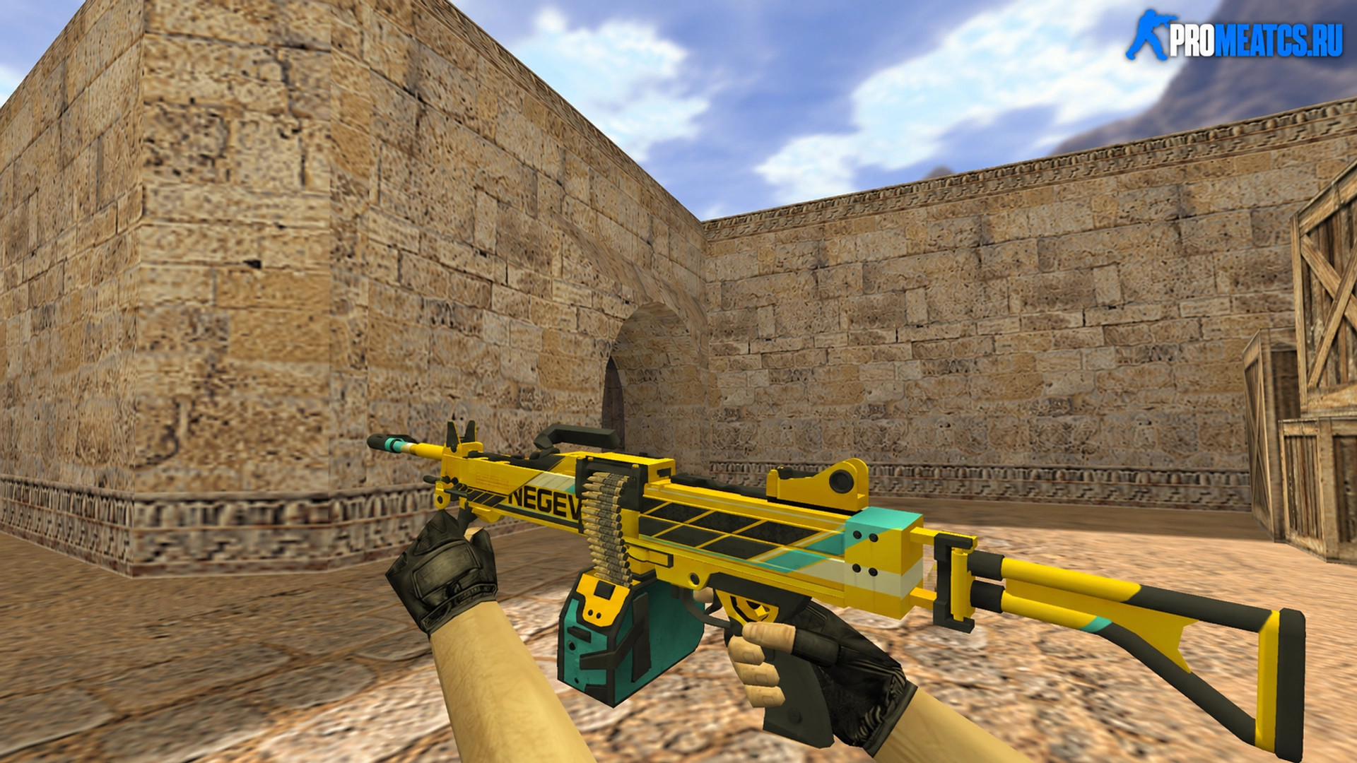 Модель Negev «Погрузчик» для CS 1.6 — скриншот 1