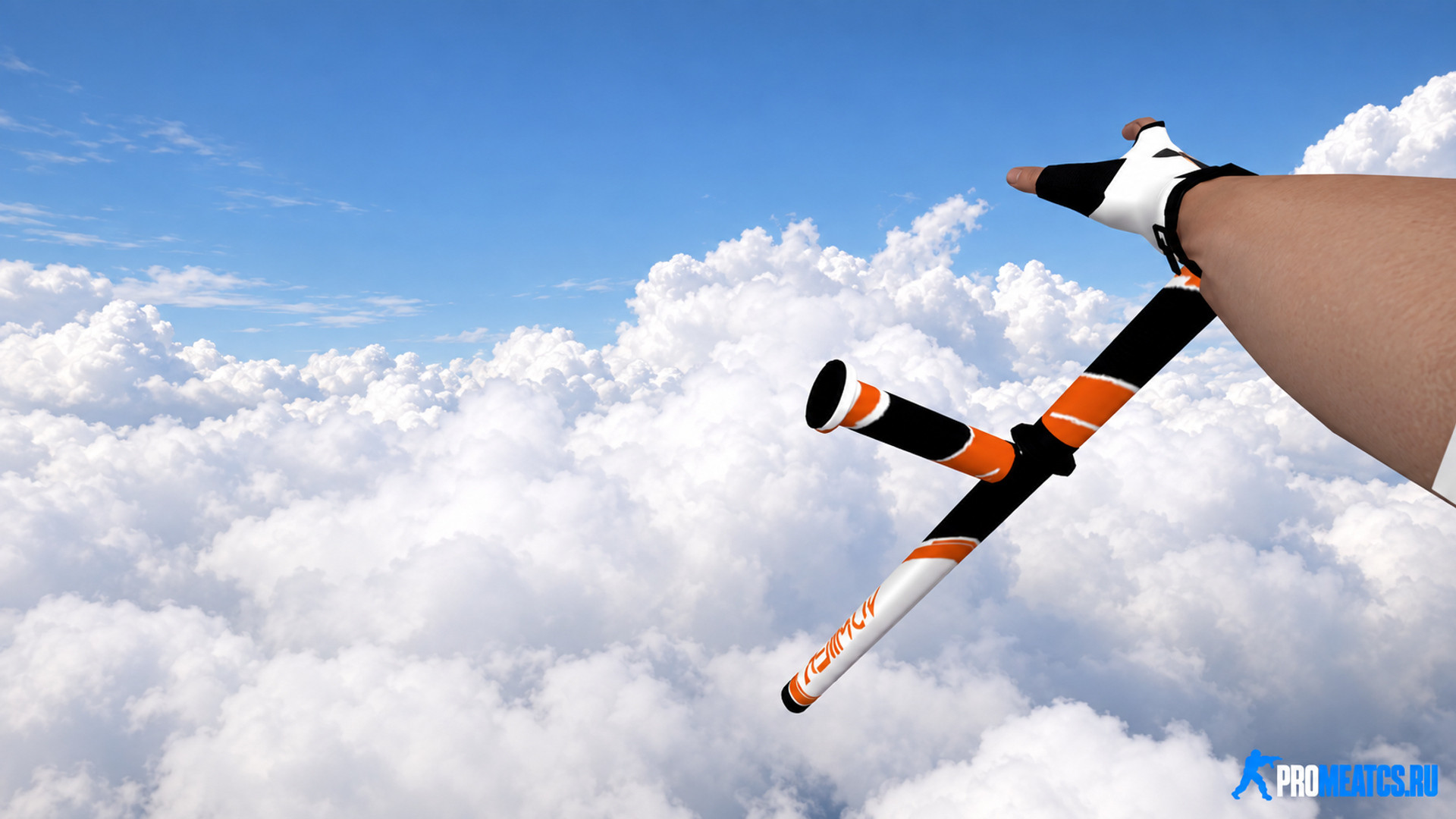 Модель «Baton Asiimov» для CS 1.6 — скриншот 1