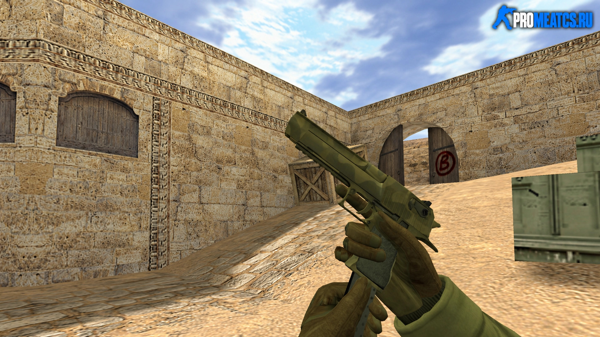 Модель Deagle Осадок для CS 1.6 — скриншот 1