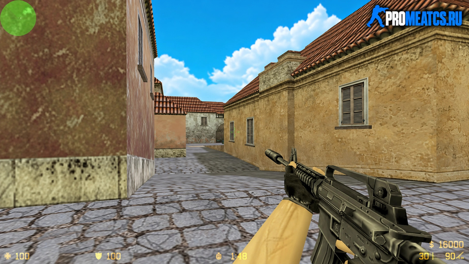 Спрайт «Голубое небо» (Blue Sky) как у D3stra для CS 1.6 — скриншот 1